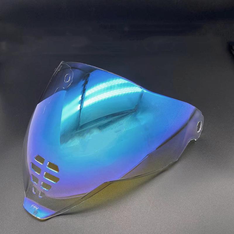 Airflite Motosiklet Kaskları için Oni Mask Yüksek Çözünürlüklü Ayna Vizör - Kask Aksesuarları