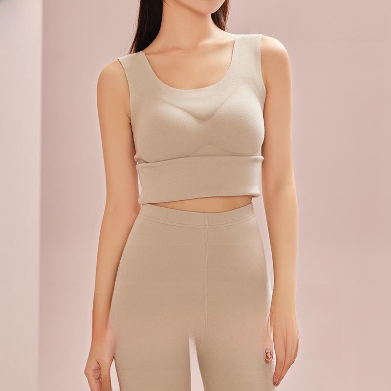 2023 Seamless Velvet-Lined Women's Warm Vest