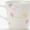 NARUMI Mug Spring Garden by Chihiro Iwasaki 340cc Simple Stylish Cute Large Gift Microwave Heating Dishwasher Safe Made in Japan Gift Box 52096-2923