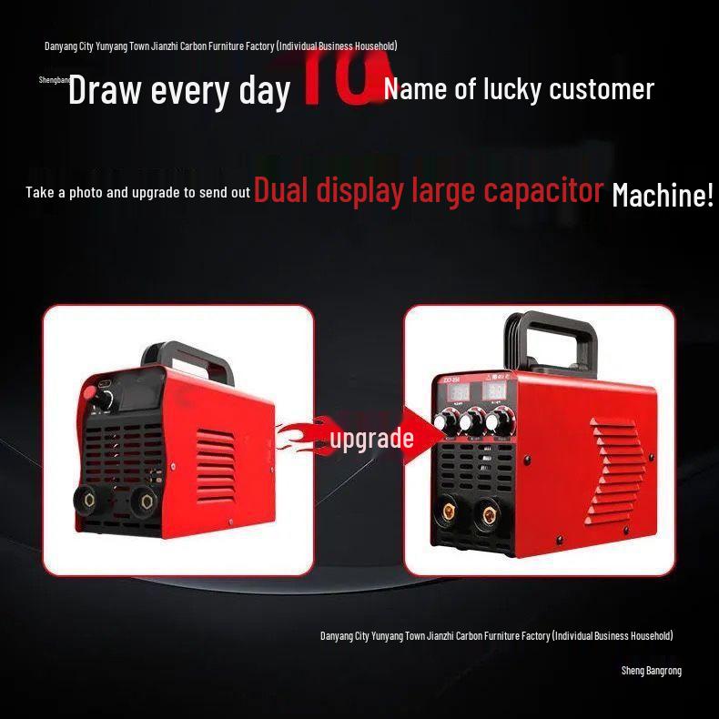 Portable 220V Electric Welder, 315A Household & Industrial-Grade Dual-Use for Construction.
