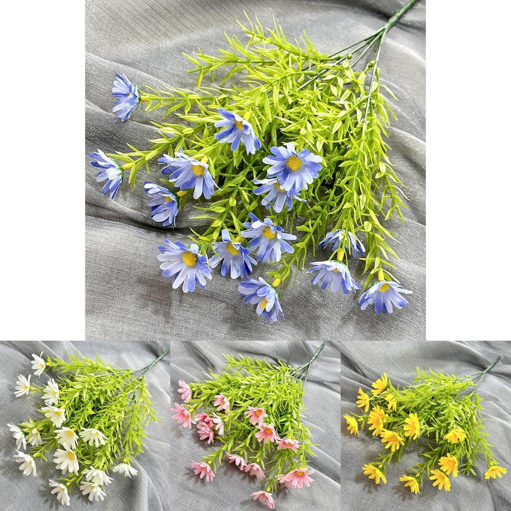 Faux Daisy Water Plant Home Decor Artificial Flowers For Wedding And Photography