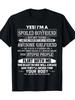 Indeed, I Am A Boyfriend Who Was Spoiled By A Super Great Girlfriend and Gave Me A Casual Sports Shirt As A Gift