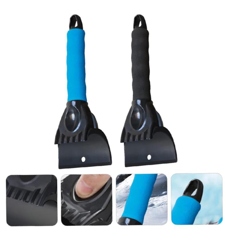 Car Windshield Snow Shovel Ice Scraper Tool for Removing Snow Frost from Windows Doors Winter Cleaning Accessories Durable