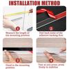 Black Titanium Alloy Self-Adhesive Decorative Ceiling & Wall Edging Strip