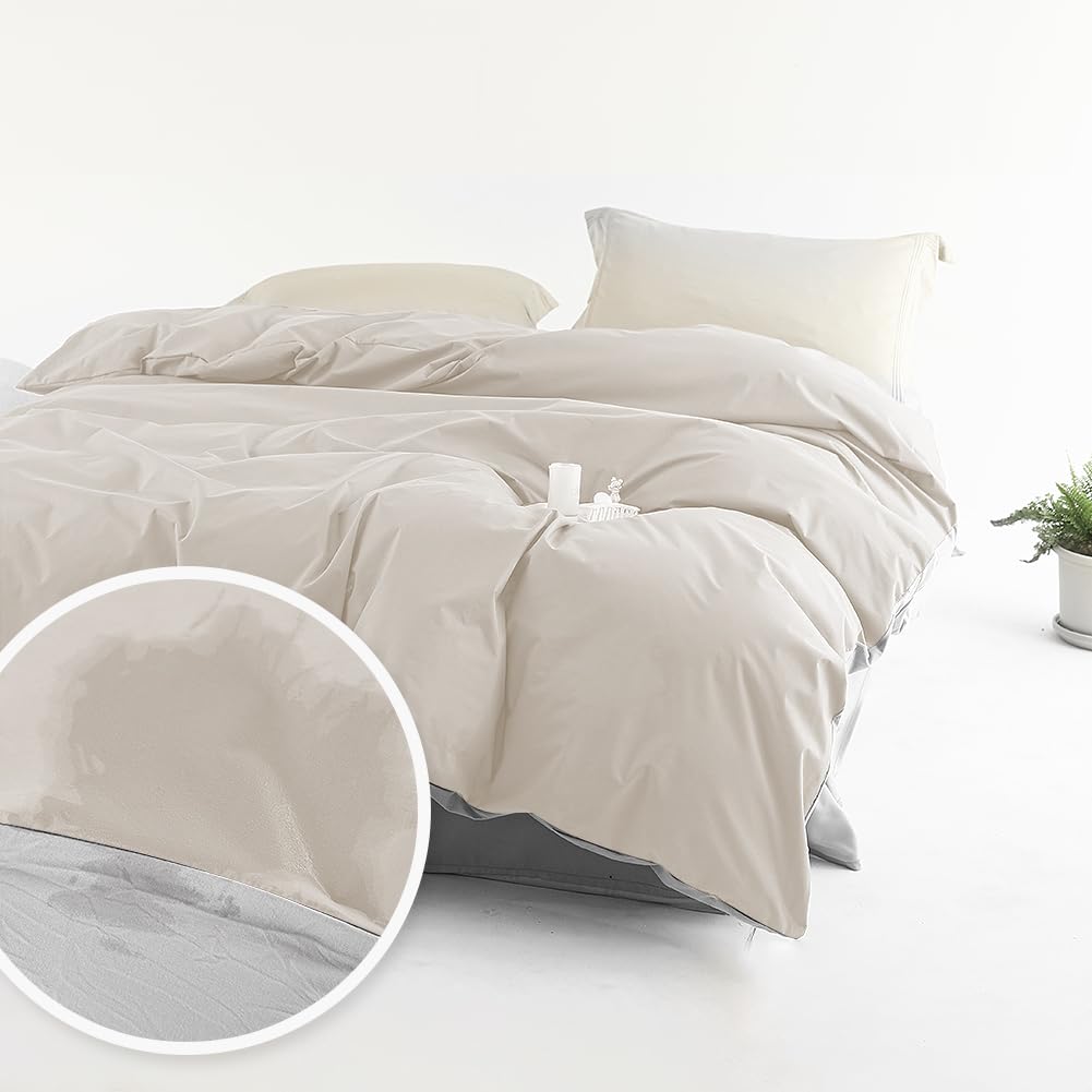 

Waterproof Duvet Single Waterproof on One for Babies and Bedwetting and Urine Beige Cover, Size, 150210cm, Side, Moisture-Wicking, Quick-Drying, бежевый