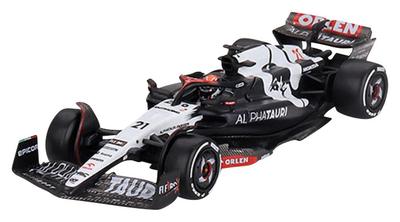MINI GT X MiJo Exclusives Scale Scale Model of AlphaTauri F1 AT04 2023 Australian Grand Prix Nyck De Vries 1/64 #21
