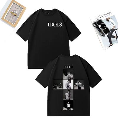 Singer Yungblud IDOLS 2025 Summer New Album Tour 100 Pure Cotton Printed Tshirt Men Women Streetwear Hip Hop Short Sleeve Y2k