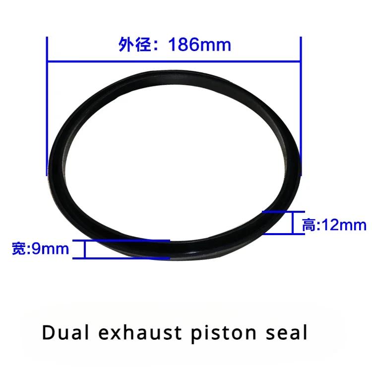 Tire Removal Machine Accessories Large Cylinder Tire Pressure Pump Y Type Ring Aluminum Piston Rod Seal Repair Kit