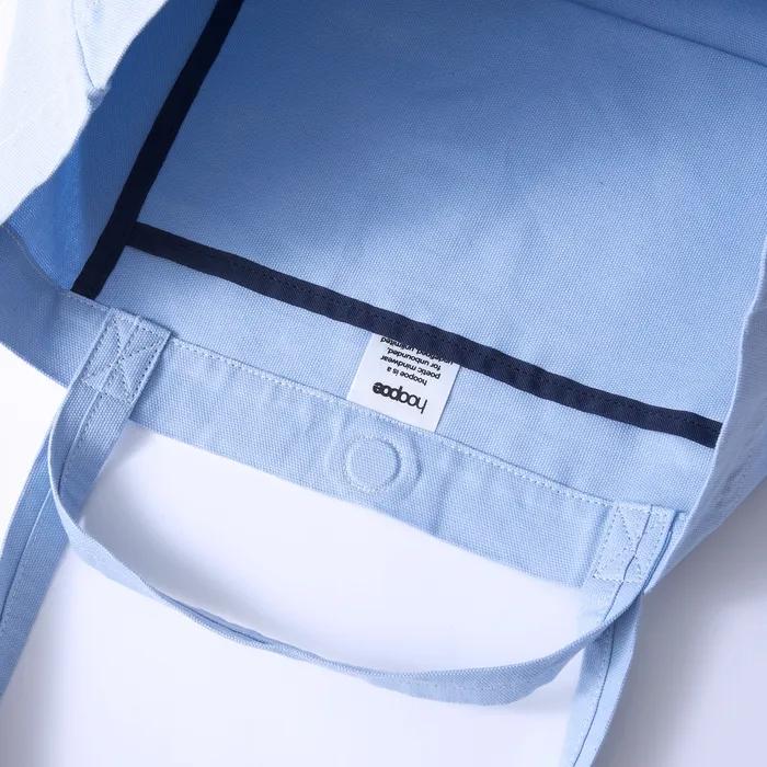 big fabric bag_baby blue