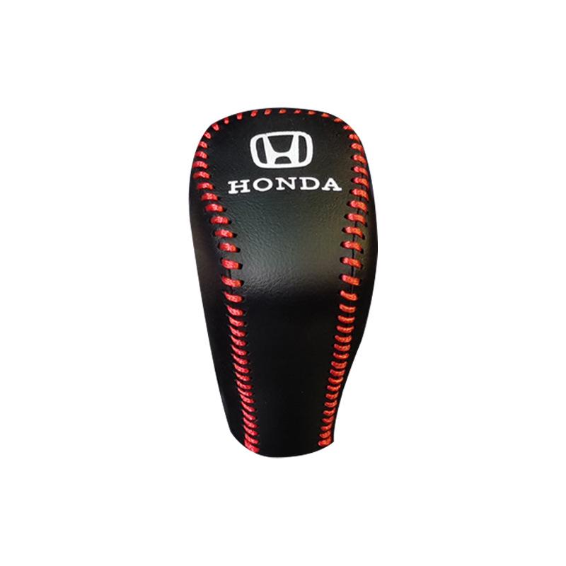 Honda CR-V 2007-2024 Schaltknaufabdeckung, Leder-Schaltstockschutz, Nappa Modifizierte Dekoration