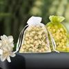 Boccioli di Gelsomino Biologici Premium per Tè, Aromaterapia e Artigianato, Fiori Secchi Naturali in Elegante Sacchetto di Rete, 100g