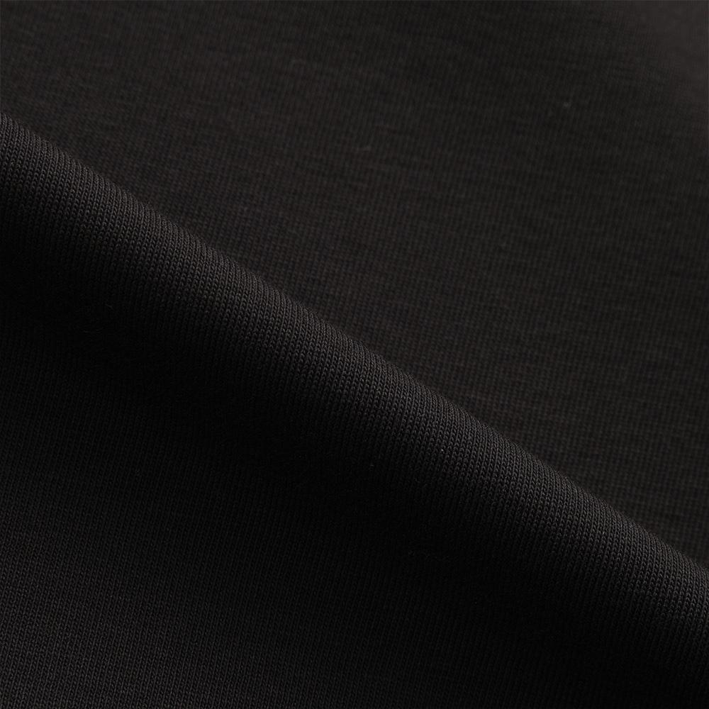 MALBON GOLF Bucket Stitch Uni Round T-Shirt Black
