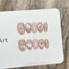 Handcrafted Short Wearable Nail Art Stickers - High-End Boutique False Nails