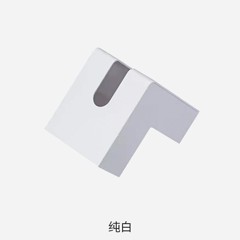 

Japanese creative ins air-pumped paper box net red high appearance level L-shaped tissue box living room simple Kleenex box белый