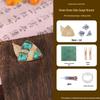 Dragon Boat Festival Zongzi Brooch & Keychain DIY Kit - Handmade Pendant Ornament Souvenir