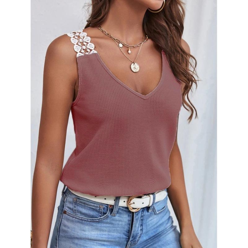 BITCED Women's Fashion Casual Solid Color Print   Blouses & Shirts