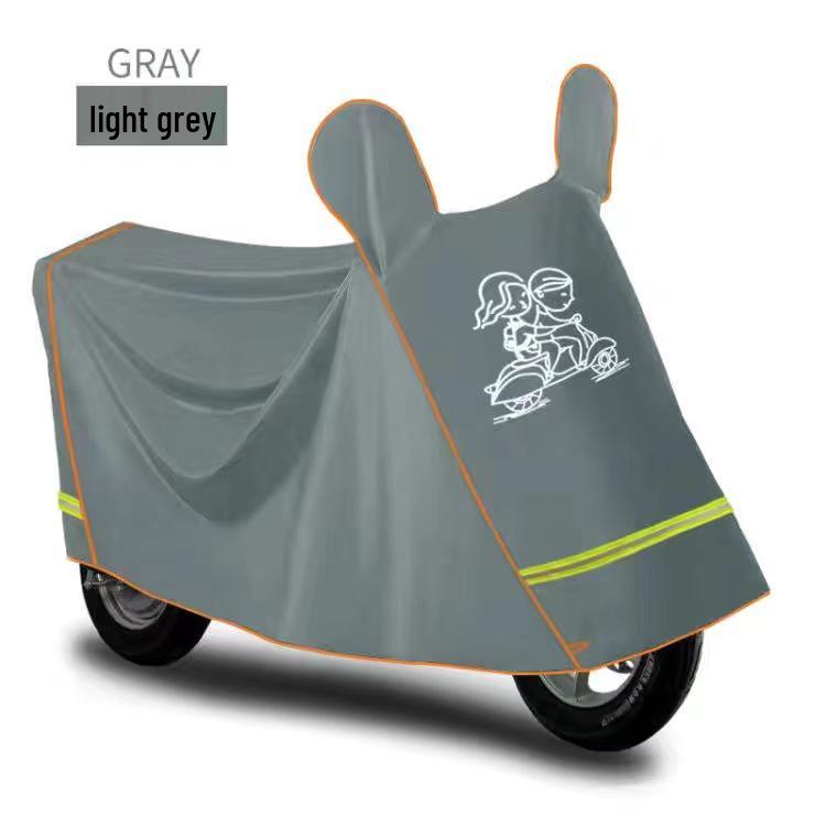 Strapazierfähige Vollabdeckung für Elektro-Motorrad & Roller - Sonnen- & Regenschutz
