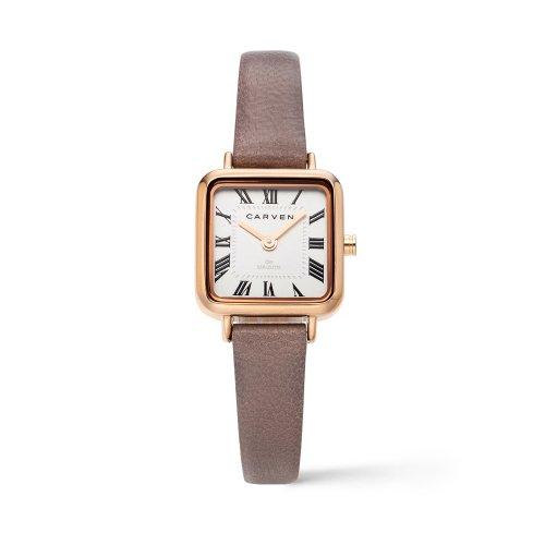 [CARVEN Watch] CARVEN Watch Women s Leather Watch CV618-RWH/R.BE FREE