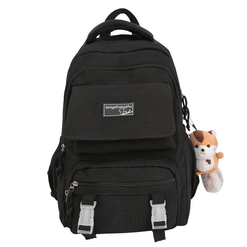 

Stylish Large Capacity Backpack 2025: Trendy Travel & College Essential чорний