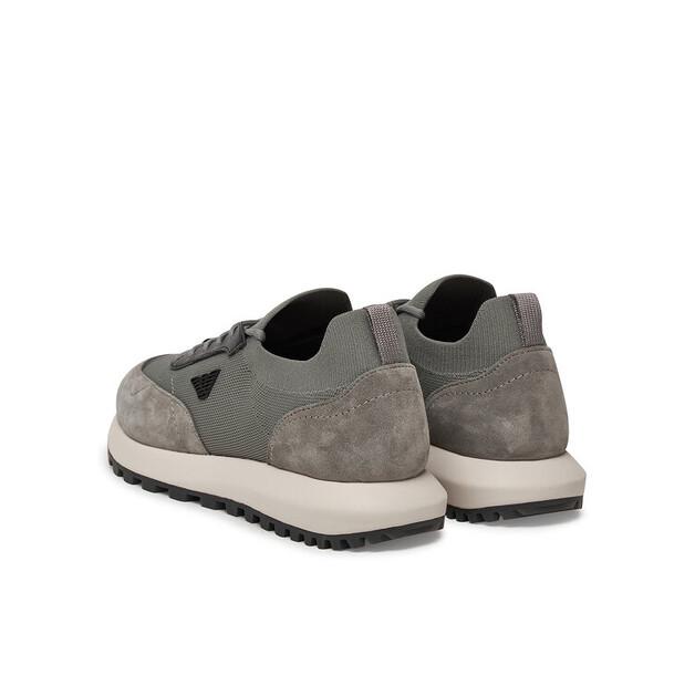 Мужские кроссовки Emporio Armani X4x659 xr105 u558 серые