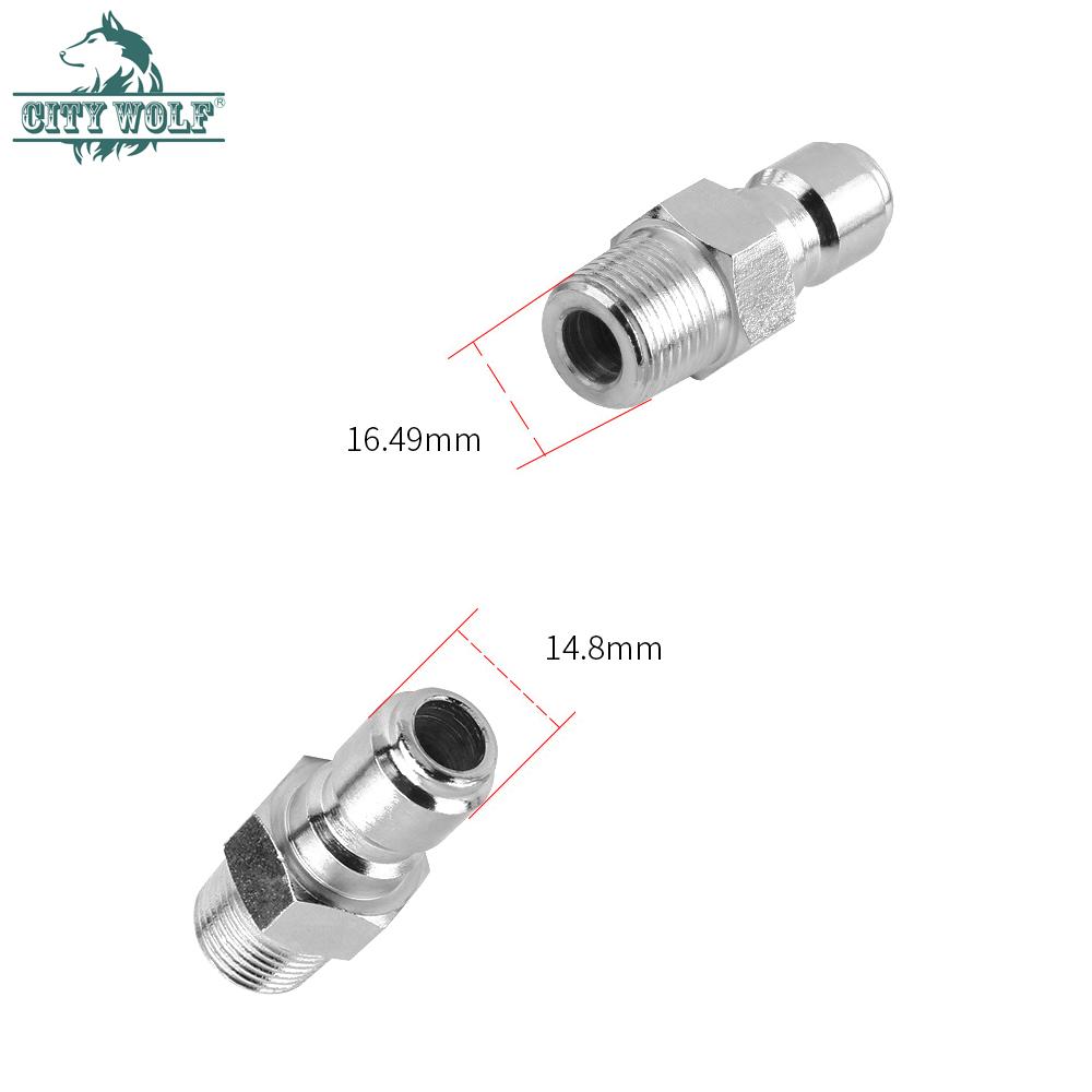 4500 PSI High Pressure Ball Valve Kit for Power Washer Hose 3/8” Quick Disconnect Car Wash Adaptor