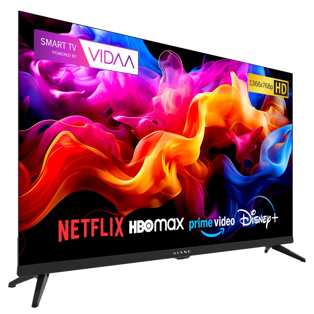 Kiano Elegance 32" HD Ready Bezrámový Chytrý TV VIDAA