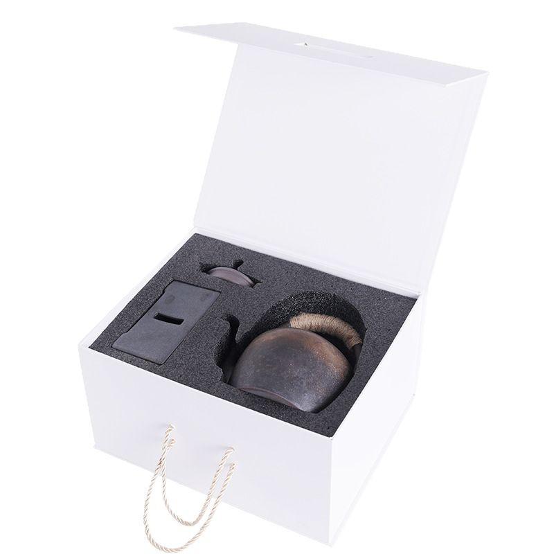 Japanese Stoneware Warm Tea Stove Small Stove Candle Tea Insulation Tea Maker Around the Stove Tea Stove Retro