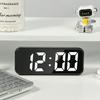 New Multi-functional LED Mirror Alarm Clock, Student Dormitory Desktop Electronic Clock, Creative Digital Clock