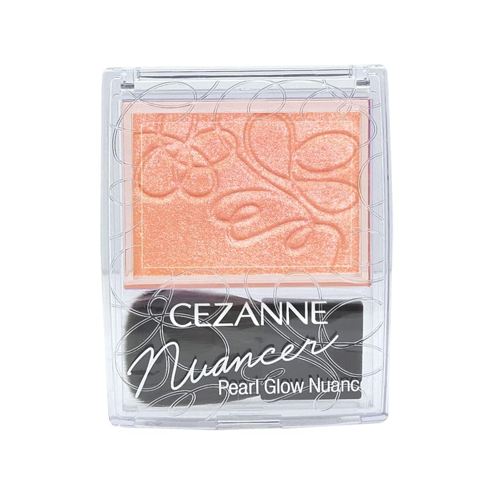 

Cezanne Pearl Glow Nuance N1 Coral Shower Highlight Cheek Pearl Nuance Change 2.4g