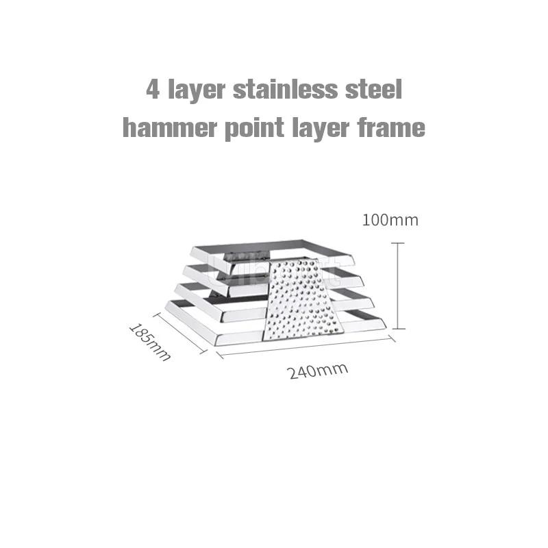 

поєднання десертів холодні страви чайні перерви прикраса столу багатошарова стійка готельний весільний банкет фуршет стелаж для витримки їжі