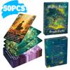 50 Game Cards, Board Game Cards, Forest Imprint, Gathering Interactive Board Game Cards