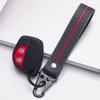 Anti Slip Car Key Protector for Suzuki Swift Alto Jimny SX4 Vitara Ignis Celerio Dzire with Keychain Honeycomb Texture Shockproof Key Fob Protector