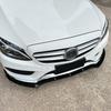 For Benz C Class AMG-Line W205 C43 C205 C200 C260 2014-2018 Car Front Bumper Splitter Spoiler Lip Diffuser Spoiler Bodykit