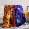 Naruto Print Flannel Blanket, Ultra Soft High Quality All Seasons Warm Throw, Home Decor Cozy Blanket, Perfect Christmas Gift