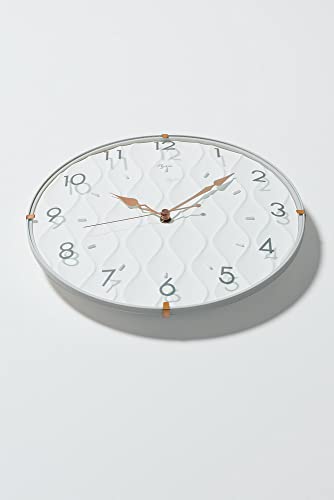 Seiko Clock Wall Clock PYXIS Gray Diameter 301 x 50mm NA702W