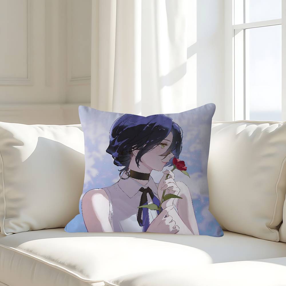 R-Reze Anime Pillow Anime Pillow Sofa Bed Head Pillow Cover Cushion Cover 45x45 Cm Fashion