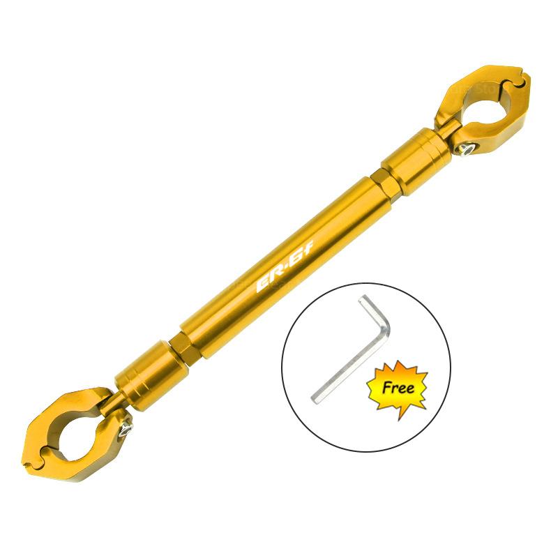 

Для Kawasaki ER-6F ER6F 2009-2016 ER6 F 2015 2014 2013 Аксессуары для мотоциклов Балансир Руль Поперечные рычаги Держатель телефона золотой