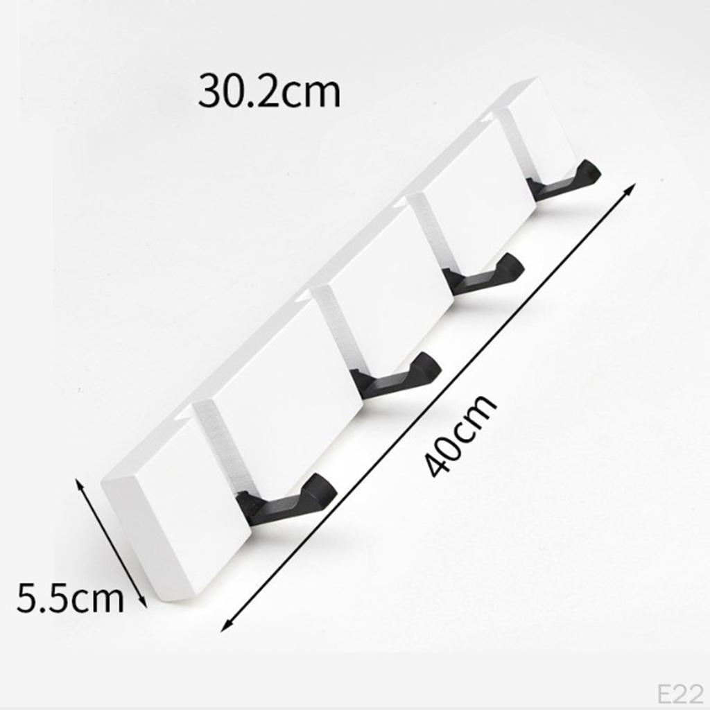 Coat Hooks Hook Door With 2 ~ 5
