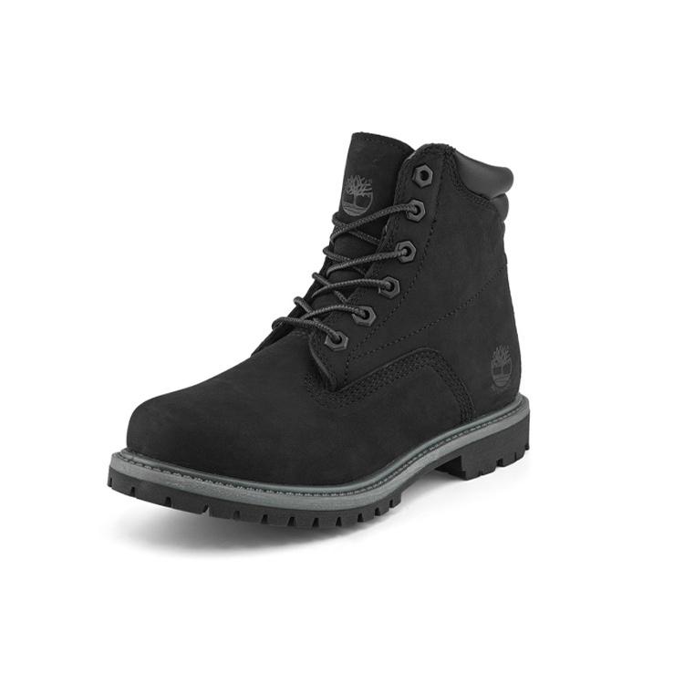 (WMNS) Timberland Waterville 6-Inch Waterproof Wide-Fit Boots 'Black' Women's A17VMW