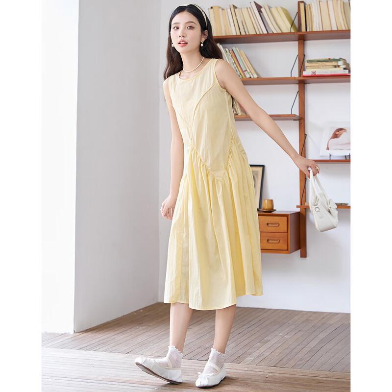 MokaNa Women's Urban Casual Sleeveless Dress