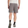 Adidas Loose Casual Shorts With Logo Print Men Bottoms Gray IS3832
