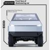 1/24 Tesla Cybertruck Pickup Alloy Car Model Diecasts Metal Toy Off-road Vehicles Car Model Simulation Sound and Light Kids Toys Gift