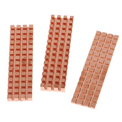 1 Set Computer Cooler Copper Radiator Accessory Pc Notebook Ssd Heat Sink For M.2 2280 Pci-E Nvme With Thermal Pad Heatsink