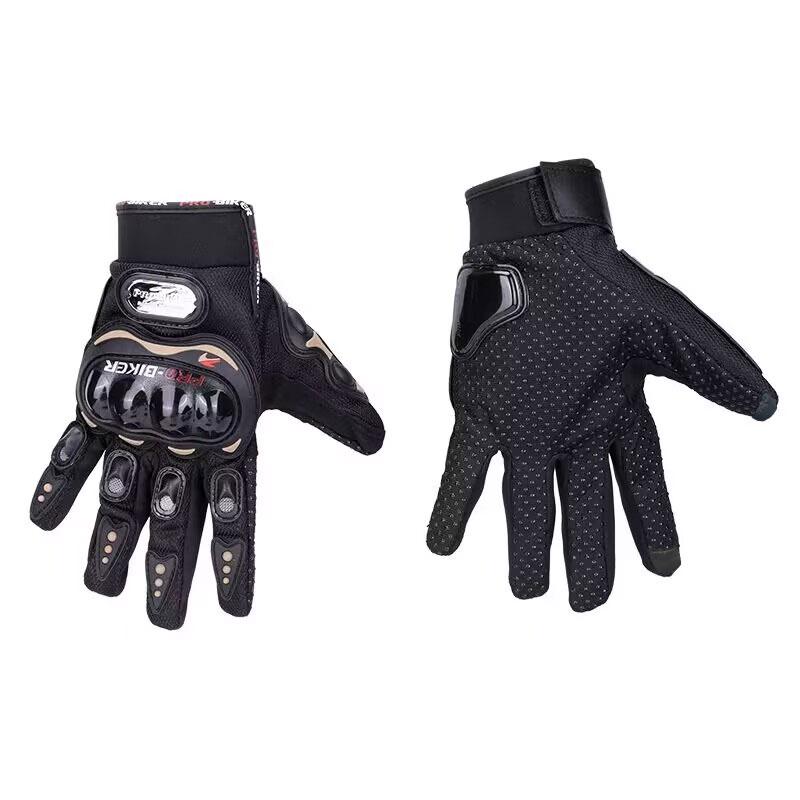 

Motorcycle Gloves Full-finger Touch Screen Motorcycle Gloves Riding Road Racing Cycling Climbing Motocross Gloves Motorcycle L чёрный