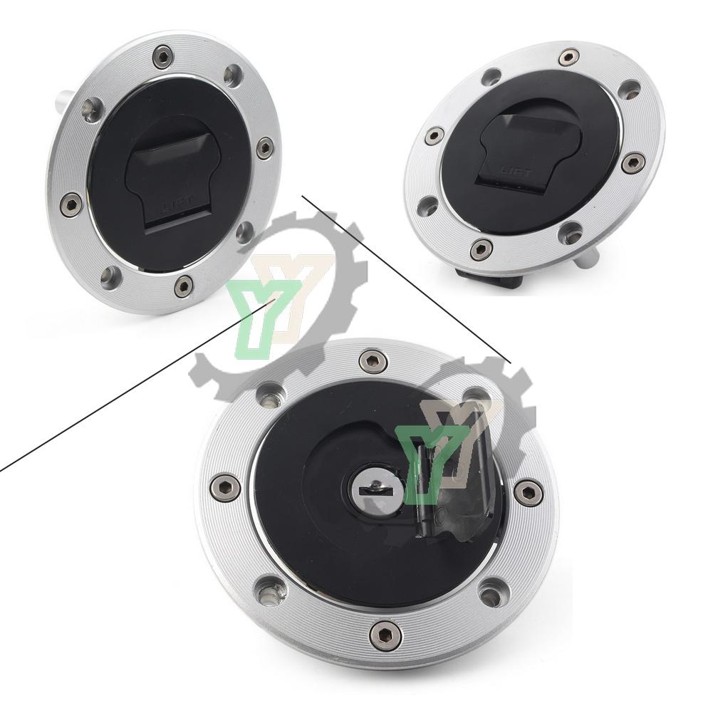 Motorcykel Bensintanklock med Nyckel För Suzuki GSXR 600 750 1000 1300 TL1000S TL1000R SV650/S GS500 600 1200 Katana