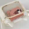 Japanese JK Shoulder Bag Y2k Transparent Crossbody Bag Fashion Small Square Bag  Student