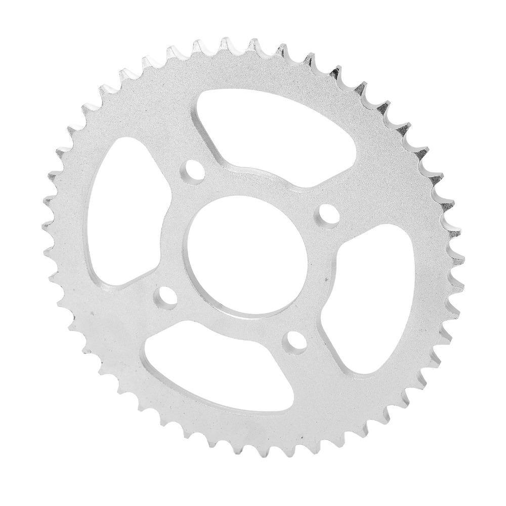 Steel Motorcycle Sprocket ID 58mm Rear Drive Sprocket Rear Chain Sprocket Replacement Sprocket