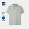 HLA Herren kurzärmeliges mercerisiertes Poloshirt