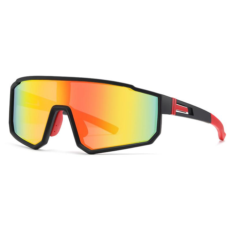 Cycling glasses men's and women's colorful fashion polarized sunglasses windproof color-changing glasses mountain climbing