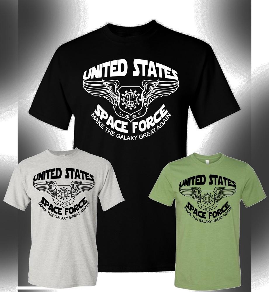 Trump Space Force T-Shirt Funny Make The Galaxy Great Again Trump Shirt MAGA Tee